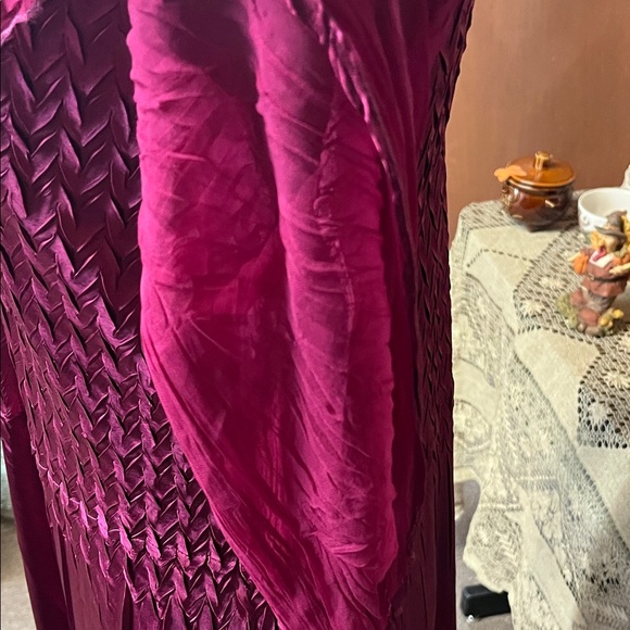 Komarov Fuchsia Long Sleeve Dress - Picture 4 of 5